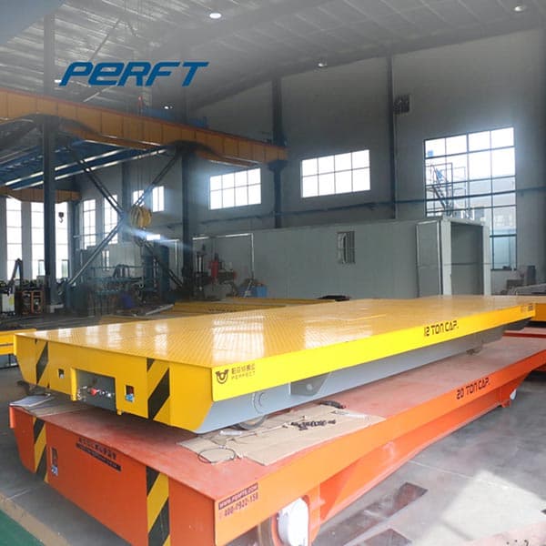 80 tons battery operated transfer trolley for warehouse